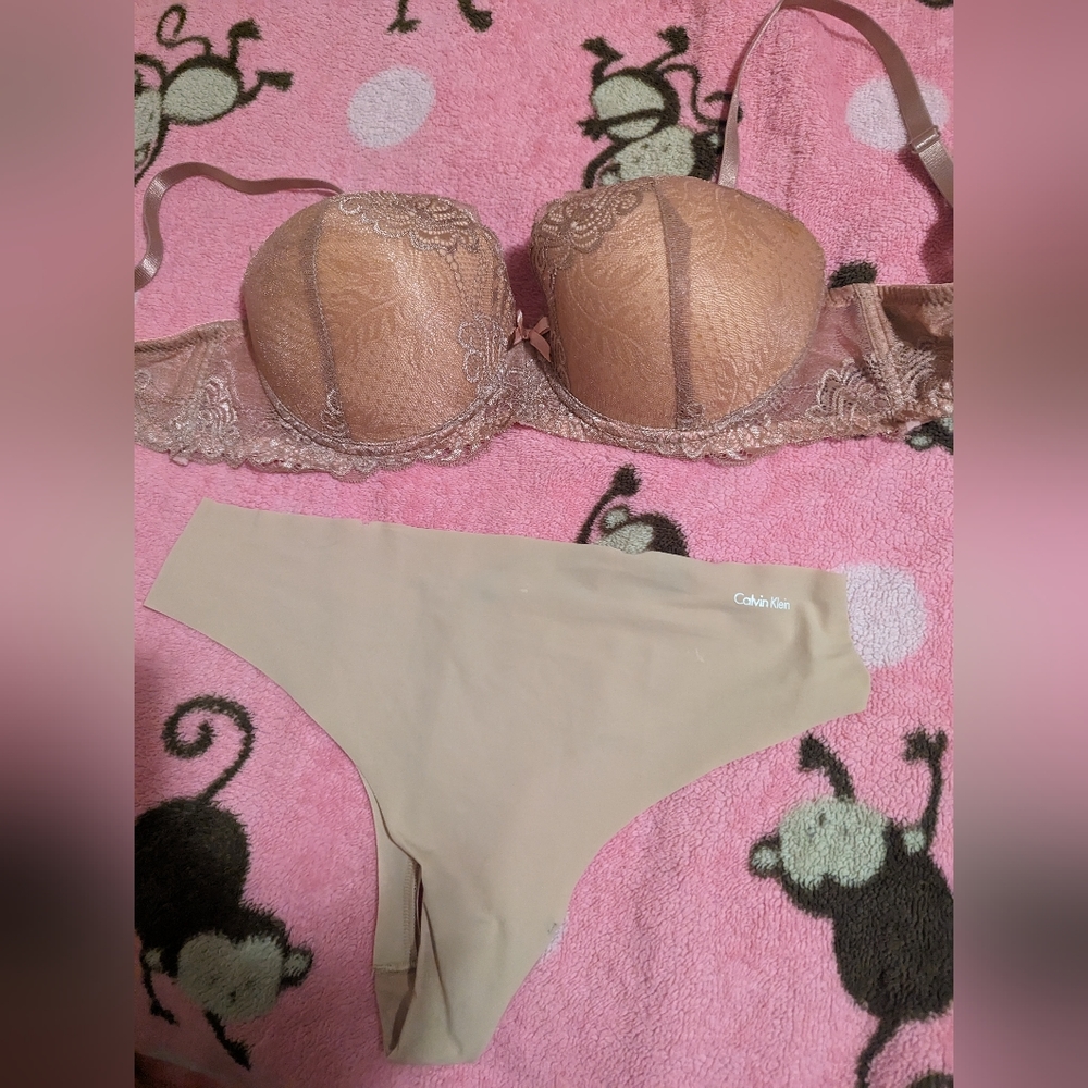 Felina beige bra size 38C